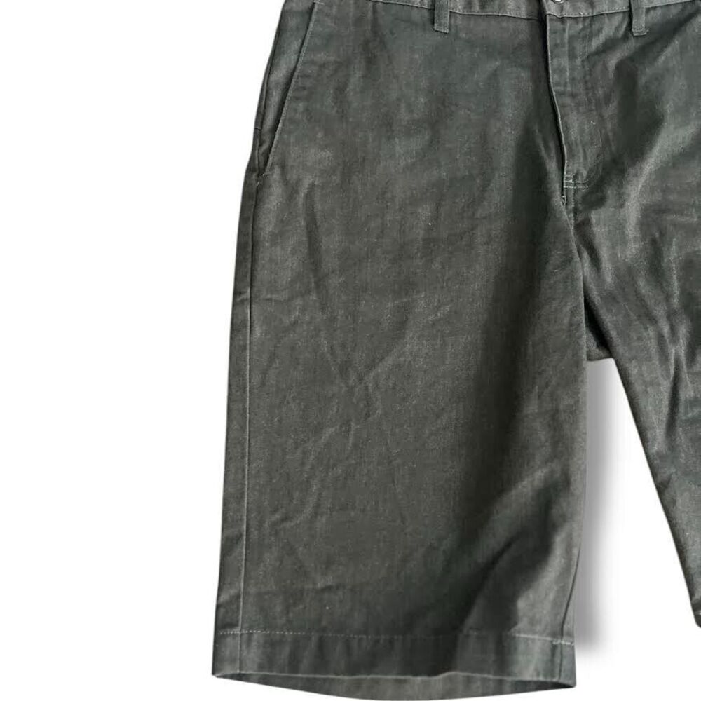 Volcom Shorts Mens Size 31 Gray Chino Flat Front True To This Walking Casual - Picture 4 of 15